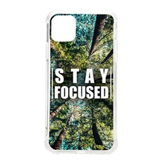 Stay Focused Focus Success Inspiration Motivational Iphone 11 Pro Max 6 5 Inch Tpu Uv Print Case by Bangk1t