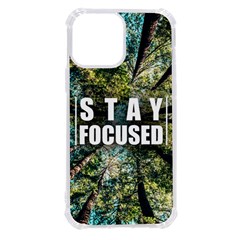 Stay Focused Focus Success Inspiration Motivational Iphone 13 Pro Max Tpu Uv Print Case by Bangk1t