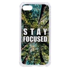 Stay Focused Focus Success Inspiration Motivational Iphone Se by Bangk1t