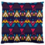 Pattern Colorful Aztec Large Cushion Case (Two Sides) Front