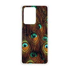 Peacock Feathers Samsung Galaxy S20 Ultra 6 9 Inch Tpu Uv Case by Ravend