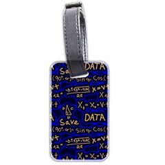 Art Pattern Design Background Graphic Luggage Tag (two Sides)