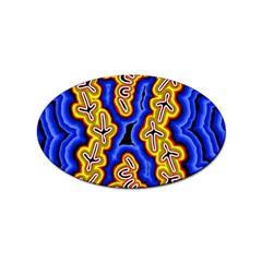 Newart2 Sticker Oval (10 Pack) by hogartharts