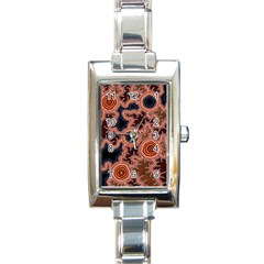 Pathways New Hogarth Arts Rectangle Italian Charm Watch by hogartharts