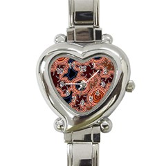 Pathways New Hogarth Arts Heart Italian Charm Watch