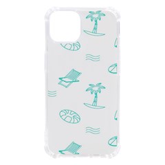 Summer Beach Seamless Pattern Iphone 13 Tpu Uv Print Case by ConteMonfrey