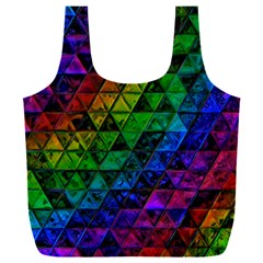 Pride Glass Full Print Recycle Bag (xxl) by MRNStudios