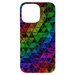 Pride Glass Iphone 14 Pro Max Black Uv Print Case by MRNStudios