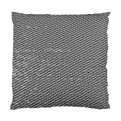 Gray Digital Denim Standard Cushion Case (two Sides) by ConteMonfrey