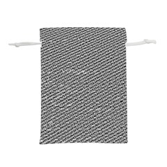 Gray Digital Denim Lightweight Drawstring Pouch (s)