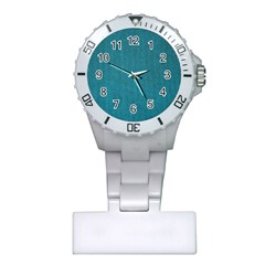 Blue Digital Fabric Plastic Nurses Watch by ConteMonfrey