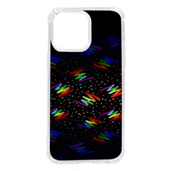 Rainbows Pixel Pattern Iphone 14 Pro Max Tpu Uv Print Case