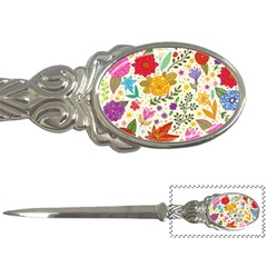 Colorful Flowers Pattern Abstract Patterns Floral Patterns Letter Opener by uniart180623