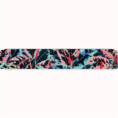 Leaves Leaf Pattern Patterns Colorfu Small Bar Mat