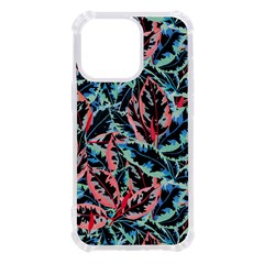 Leaves Leaf Pattern Patterns Colorfu Iphone 13 Pro Tpu Uv Print Case by uniart180623