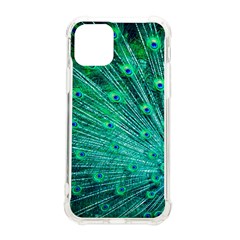 Green And Blue Peafowl Peacock Animal Color Brightly Colored iPhone 11 Pro 5.8 Inch TPU UV Print Case