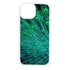 Green And Blue Peafowl Peacock Animal Color Brightly Colored iPhone 13 mini TPU UV Print Case