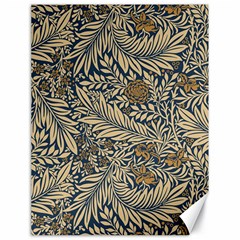 Brown Vintage Background Vintage Floral Pattern Brown Canvas 18  X 24  by uniart180623