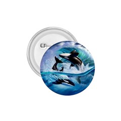 Orca Wave Water Underwater Sky 1 75  Buttons by uniart180623