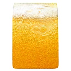Texture Pattern Macro Glass Of Beer Foam White Yellow Removable Flap Cover (s) by uniart180623