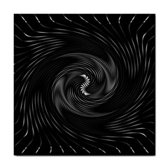 Abstract Mandala Twirl Tile Coaster by uniart180623