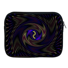 Manadala Twirl Abstract Apple Ipad 2/3/4 Zipper Cases by uniart180623