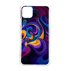 Colorful Waves Abstract Waves Curves Art Abstract Material Material Design Iphone 11 Pro Max 6 5 Inch Tpu Uv Print Case