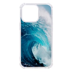 Tsunami Big Blue Wave Ocean Waves Water Iphone 13 Pro Tpu Uv Print Case by uniart180623