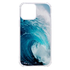 Tsunami Big Blue Wave Ocean Waves Water Iphone 13 Pro Max Tpu Uv Print Case by uniart180623