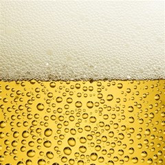Texture Pattern Macro Glass Of Beer Foam White Yellow Art Play Mat (rectangle) by uniart180623