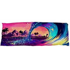 Retro Wave Ocean Body Pillow Case Dakimakura (two Sides) by uniart180623