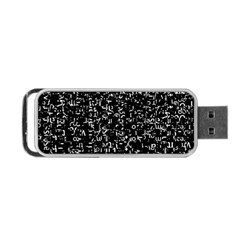 Abstract Secred Code Portable Usb Flash (one Side) by uniart180623