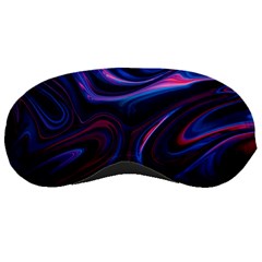 Purple Blue Swirl Abstract Sleeping Mask