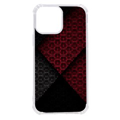 Red Black Abstract Pride Abstract Digital Art Iphone 13 Pro Max Tpu Uv Print Case by uniart180623