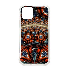 Fractal Floral Ornaments Rings 3d Sphere Floral Pattern Neon Art Iphone 11 Pro 5 8 Inch Tpu Uv Print Case by uniart180623