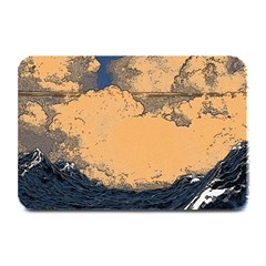 Waves Aesthetic Ocean Retro Sea Vintage Plate Mats