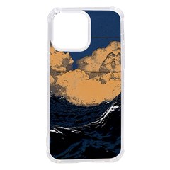 Waves Aesthetic Ocean Retro Sea Vintage Iphone 14 Pro Max Tpu Uv Print Case by uniart180623