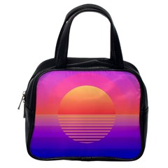 Sunset Summer Time Classic Handbag (one Side) by uniart180623