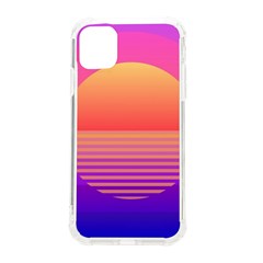 Sunset Summer Time Iphone 11 Tpu Uv Print Case by uniart180623