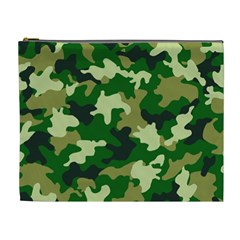 Green Military Background Camouflage Cosmetic Bag (xl) by uniart180623