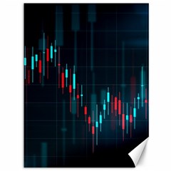 Flag Patterns On Forex Charts Canvas 36  x 48 