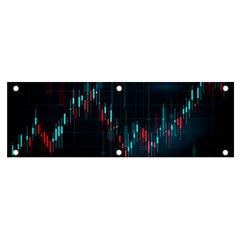 Flag Patterns On Forex Charts Banner and Sign 6  x 2 