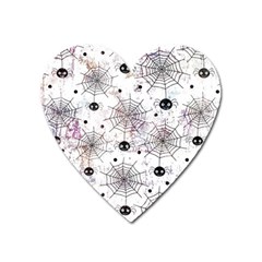 Creepy Spider Heart Magnet by uniart180623