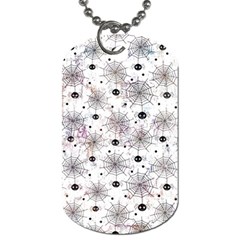 Creepy Spider Dog Tag (one Side) by uniart180623