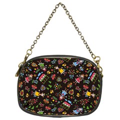 Cartoon Texture Chain Purse (two Sides) by uniart180623