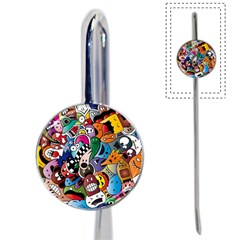 Cartoon Explosion Cartoon Characters Funny Book Mark by uniart180623