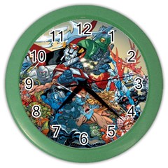80 s Cartoons Cartoon Masters Of The Universe Color Wall Clock by uniart180623