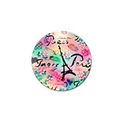 From Paris Abstract Art Pattern Golf Ball Marker by uniart180623