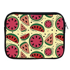 Watermelon Pattern Slices Fruit Apple Ipad 2/3/4 Zipper Cases by uniart180623