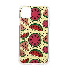 Watermelon Pattern Slices Fruit Iphone 11 Tpu Uv Print Case by uniart180623